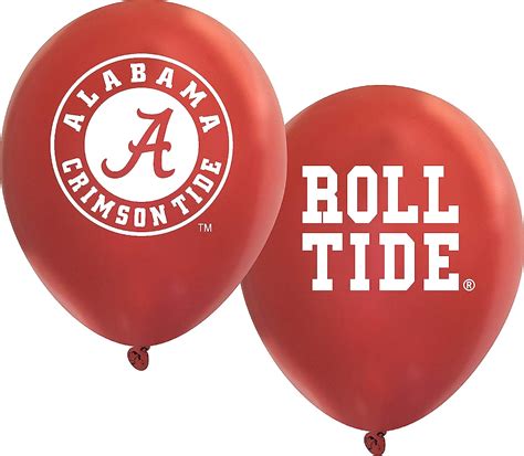 alabama crimson tide balloons